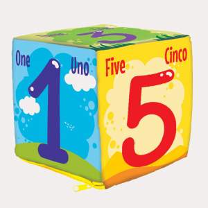 Cubo Números 7 al 12
