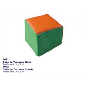 Cubo texturas grande 20 x 20 