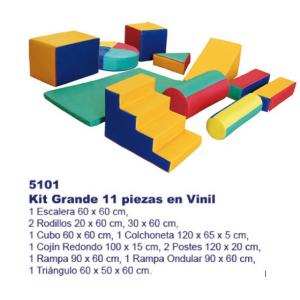 Kit grande triángulo 11 pzas Lona