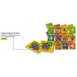 Memorama Frutas TPM006