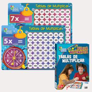 Ruleta Matemática  tablas de multiplicar 